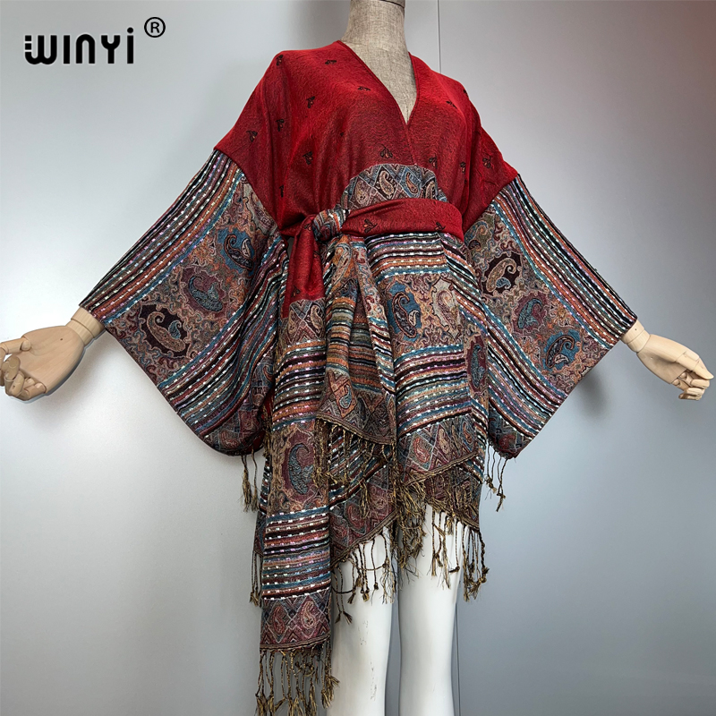 WINYI kimono maxi coat Africa  – Street Fashion Kimono Bewertung und Preis