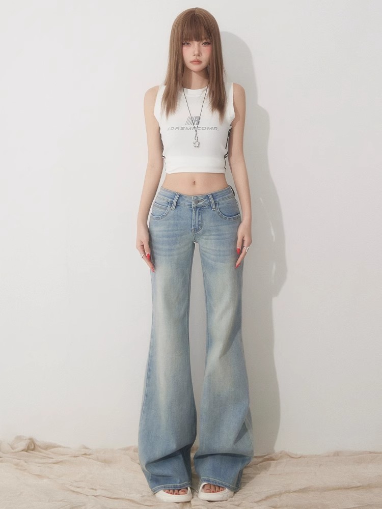 Slim Fit Simple Flared Jeans f – Street Fashion England Bewertung und Preis