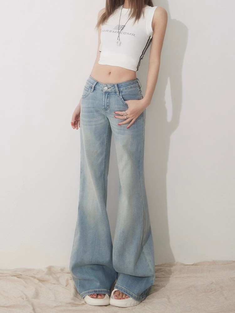 Slim Fit Simple Flared Jeans f – Street Fashion England Bewertung und Preis