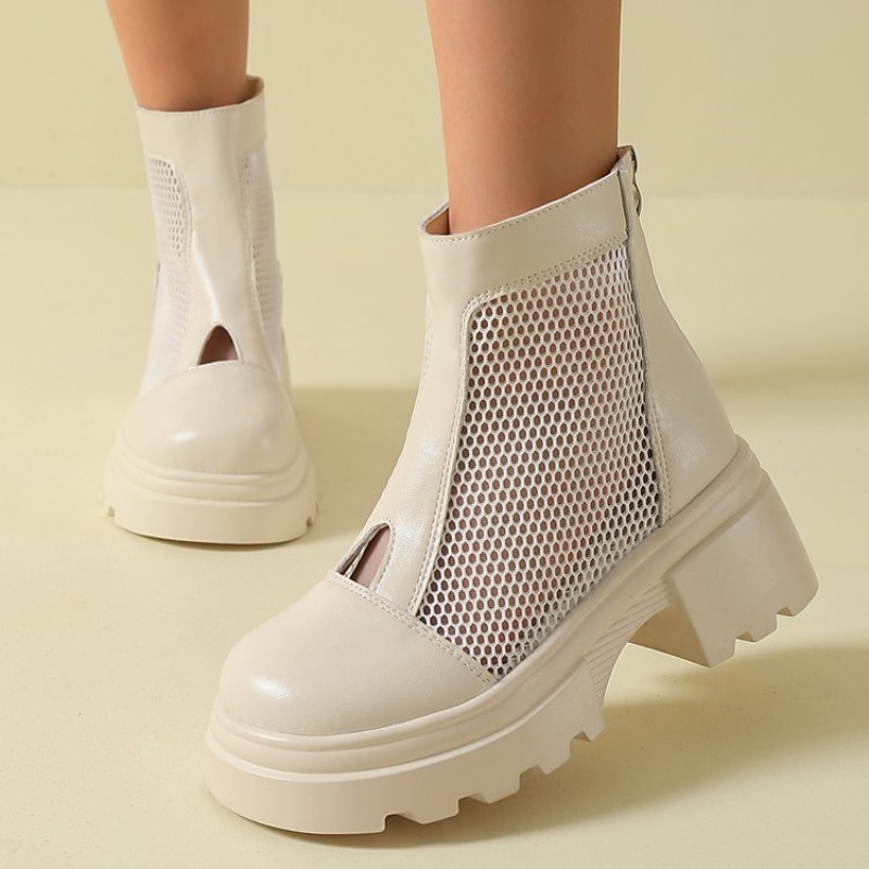 Women's Ankle Boots Round Toe  – Street Fashion Punk Bewertung und Preis