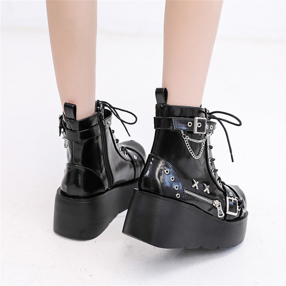 Brand New Ladies Goth Platform – Street Fashion Female Bewertung und Preis