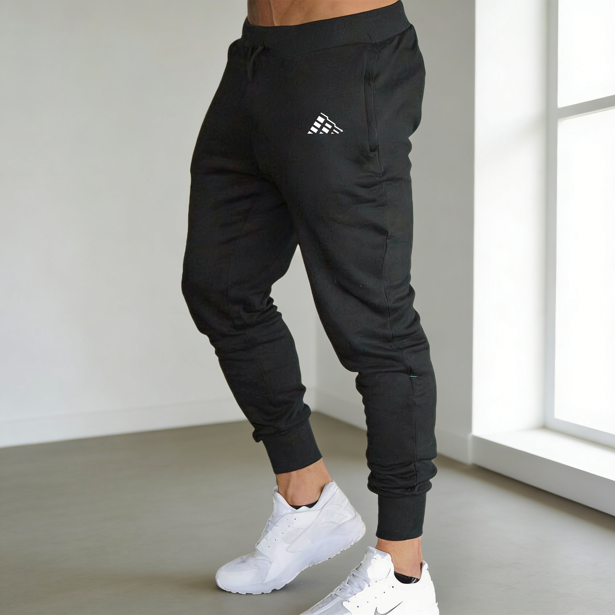 New Men's Blue Trend print Cas – Running Pant Jogger Bewertung und Preis