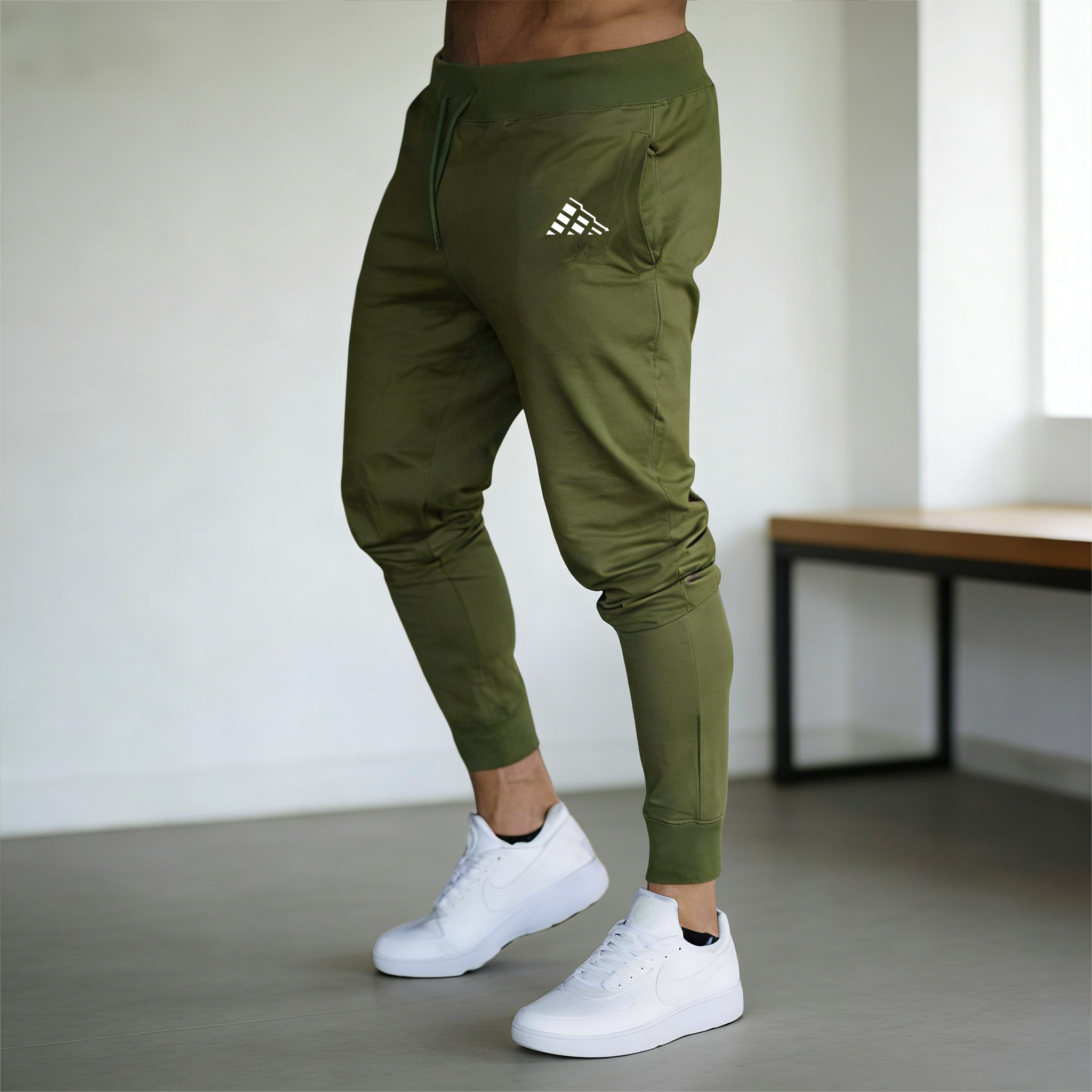 New Men's Blue Trend print Cas – Running Pant Jogger Bewertung und Preis