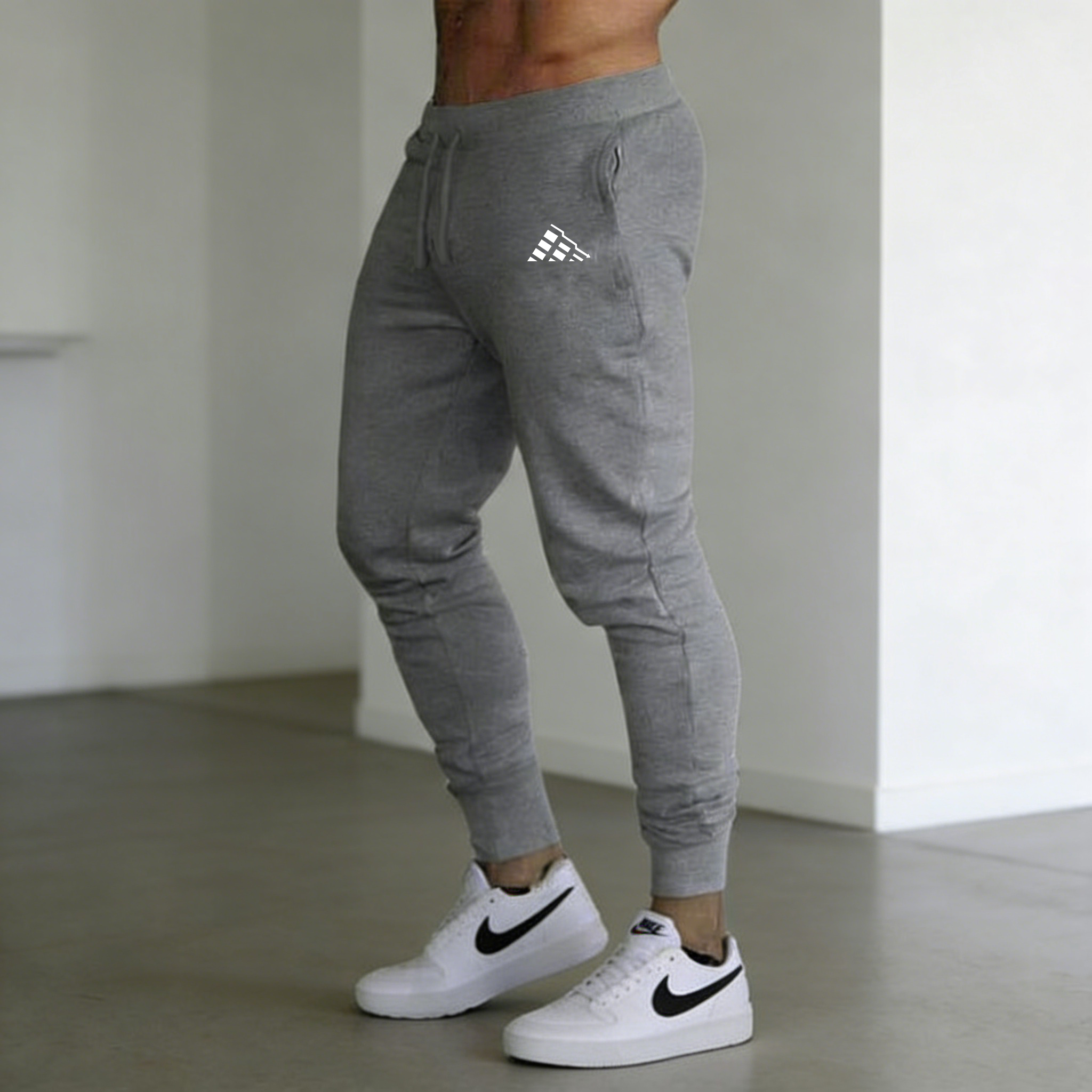 New Men's Blue Trend print Cas – Running Pant Jogger Bewertung und Preis