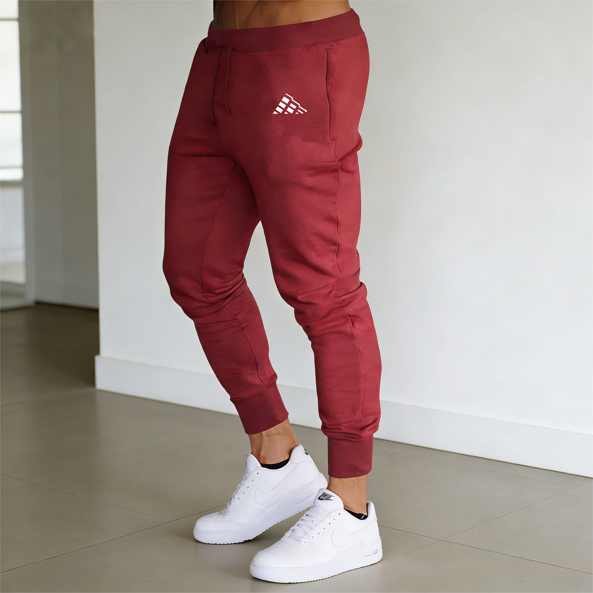 New Men's Blue Trend print Cas – Running Pant Jogger Bewertung und Preis