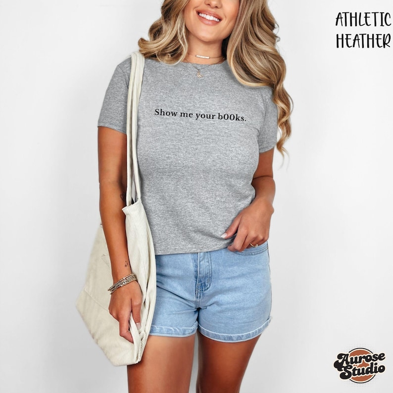 Show Me Your B00ks Letter Prin – Street Fashion Show Bewertung und Preis