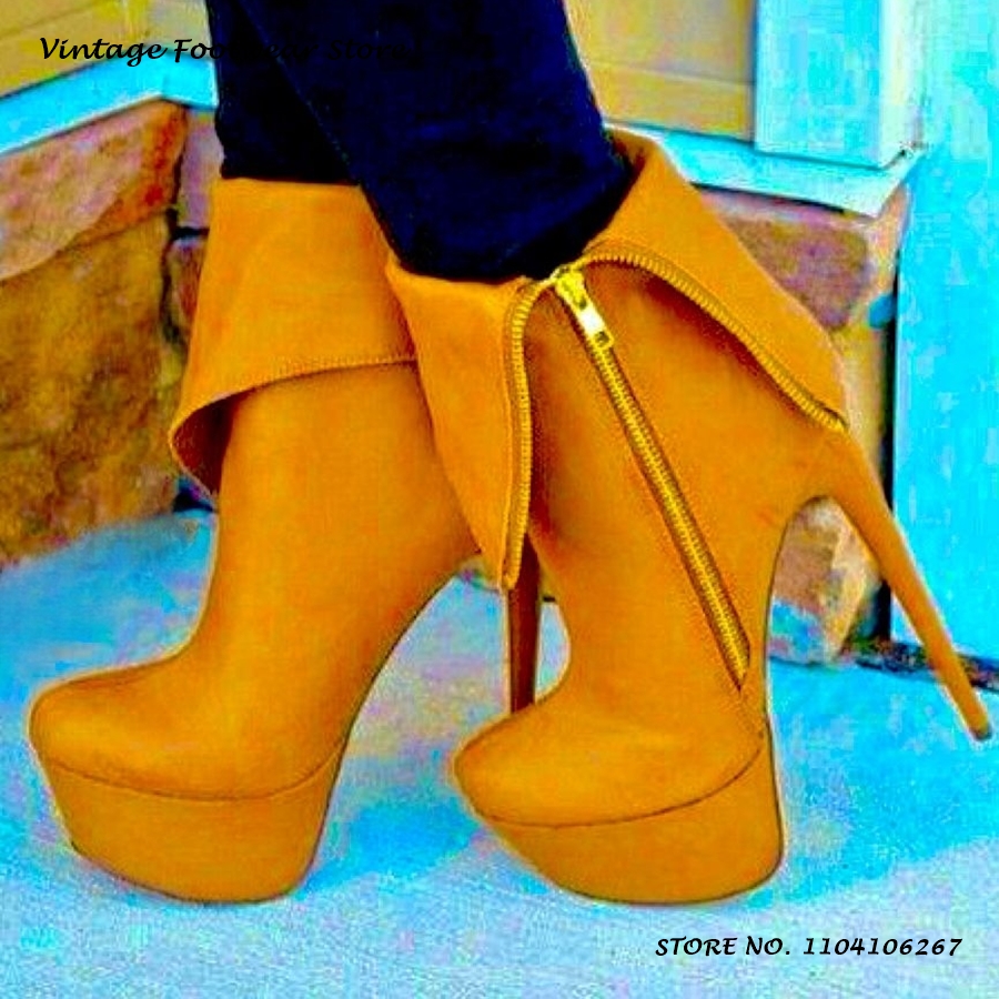 Punk Zipper Platform Ankle Boo – Street Fashion Outfit Bewertung und Preis
