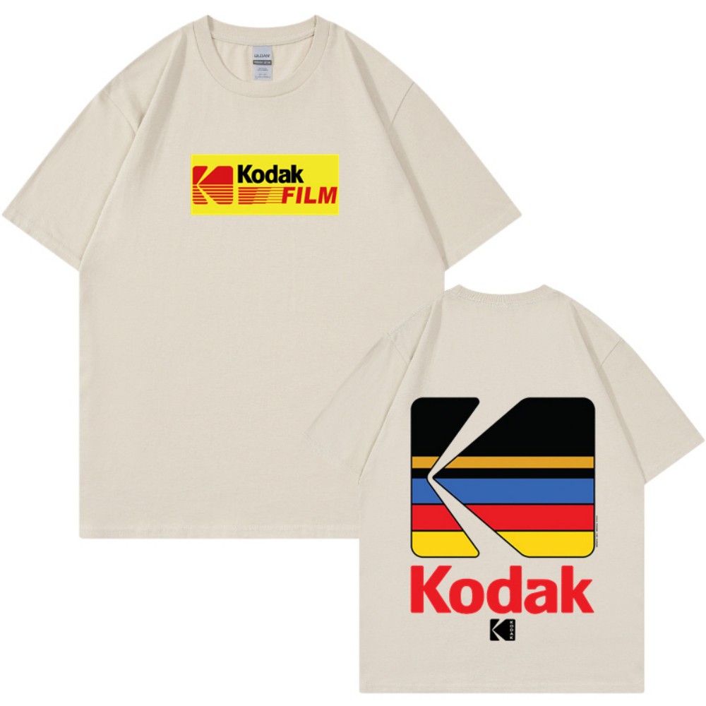 Kodak T-shirt, Korean style, r – Street Fashion Photographers Bewertung und Preis