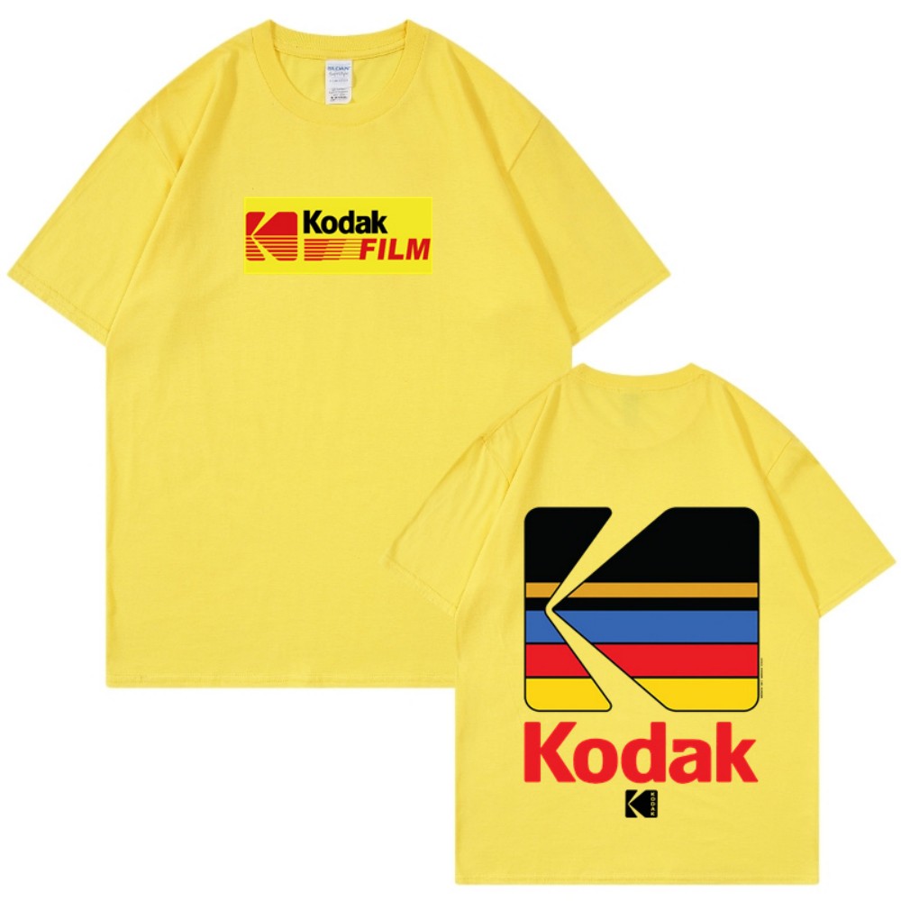 Kodak T-shirt, Korean style, r – Street Fashion Photographers Bewertung und Preis