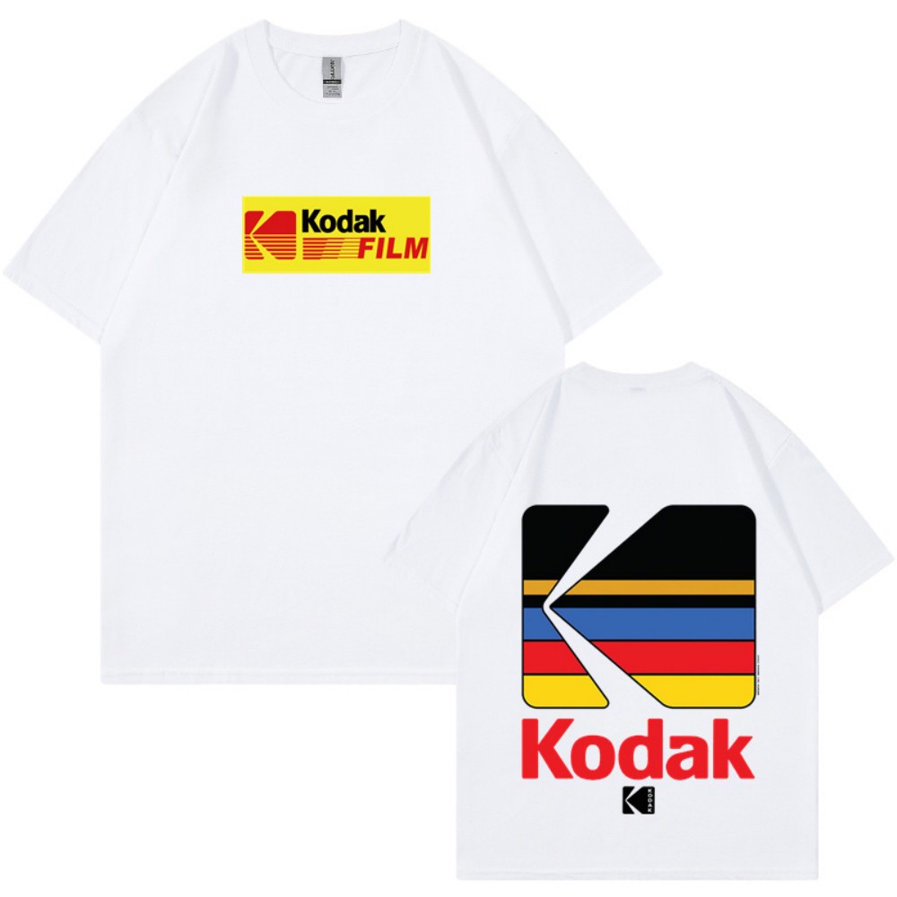 Kodak T-shirt, Korean style, r – Street Fashion Photographers Bewertung und Preis