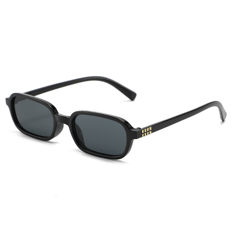 New Small Square Frame Sunglas – Street Fashion Photography Bewertung und Preis