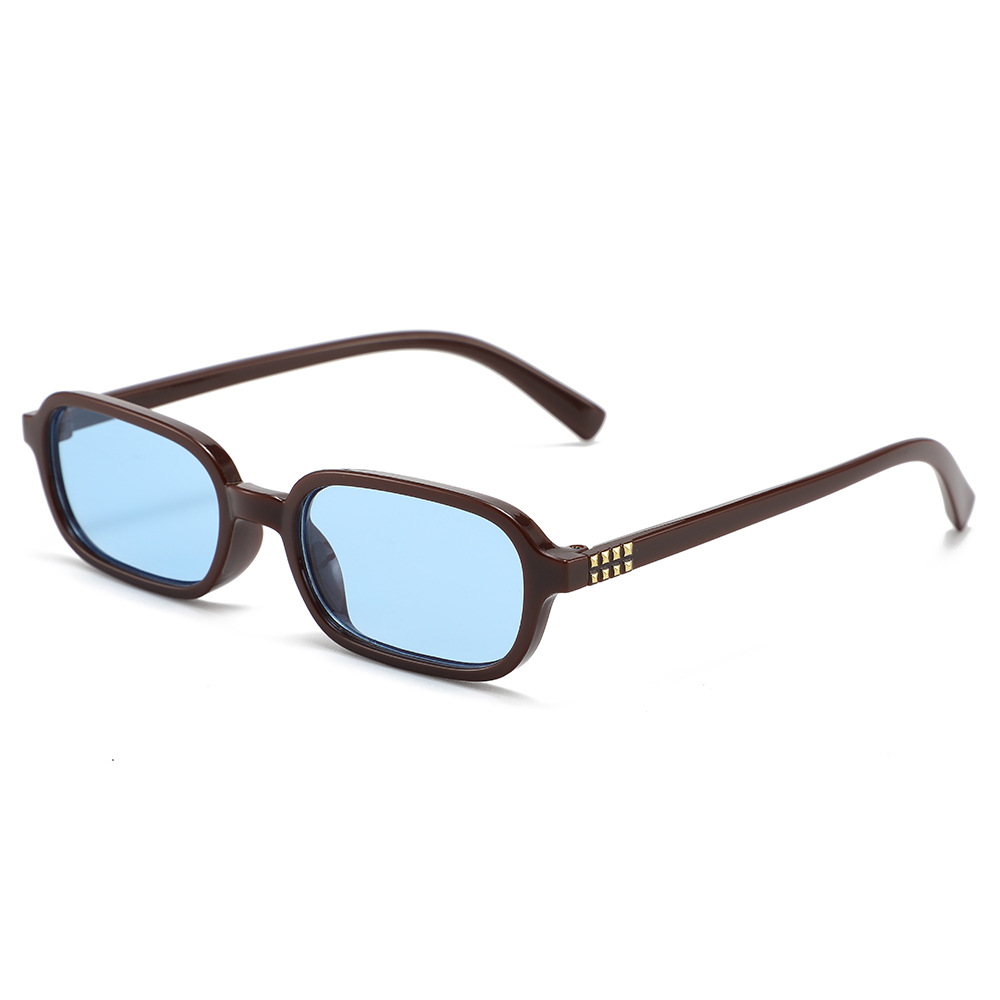 New Small Square Frame Sunglas – Street Fashion Photography Bewertung und Preis