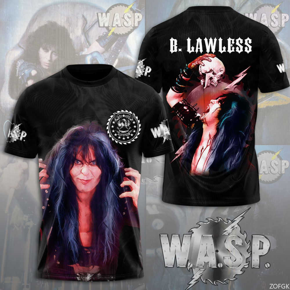 W.A.S.P Rock 3D Printing T-shi – Street Fashion Outfit Bewertung und Preis