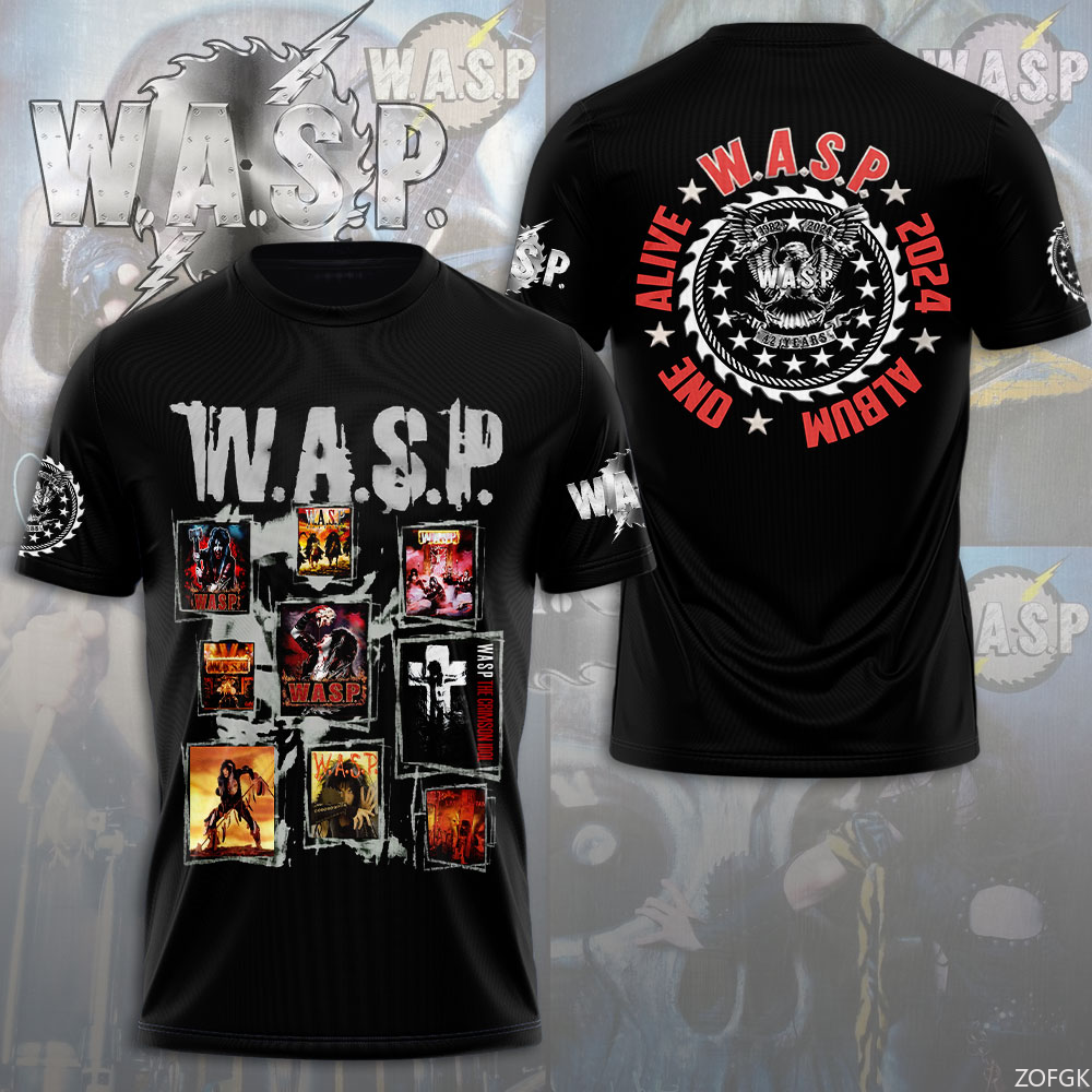 W.A.S.P Rock 3D Printing T-shi – Street Fashion Outfit Bewertung und Preis