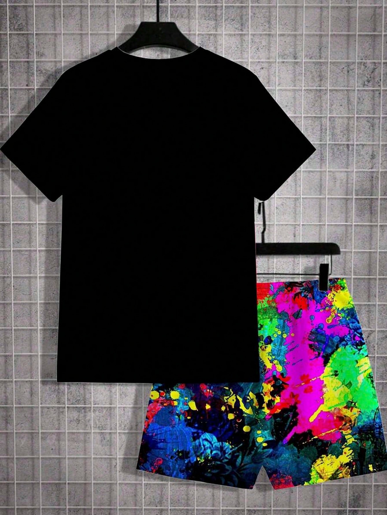2026 Summer New Men's Short-Sl – Street Fashion For 2026 Bewertung und Preis