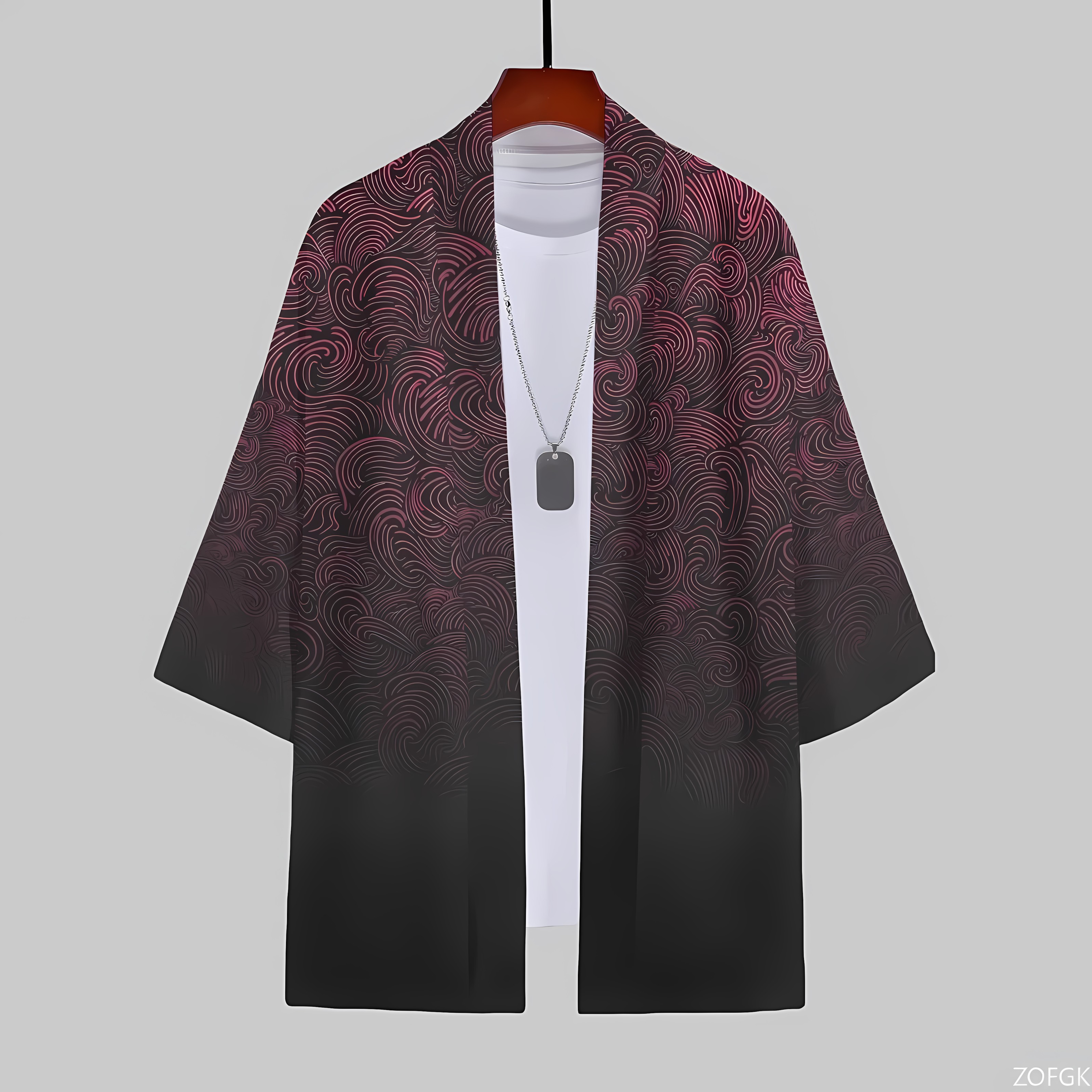 2026 Summer New Men's Kimono w – Street Fashion Kimono Bewertung und Preis
