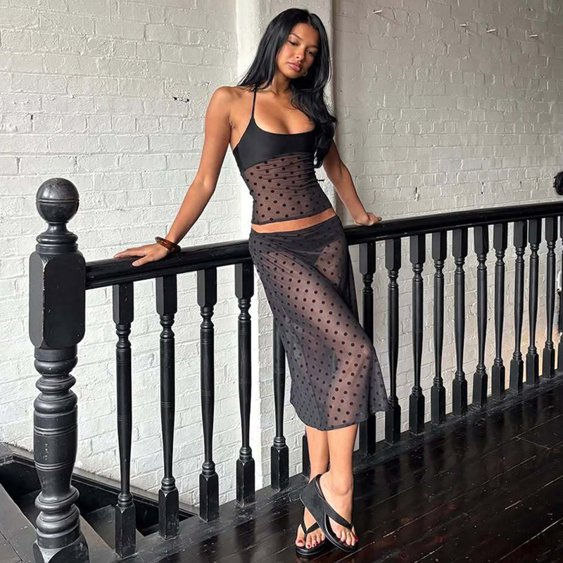 Absobe Sexy Mesh Polka Dot See – Street Fashion Youtube Bewertung und Preis