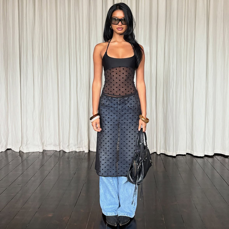 Absobe Sexy Mesh Polka Dot See – Street Fashion Youtube Bewertung und Preis