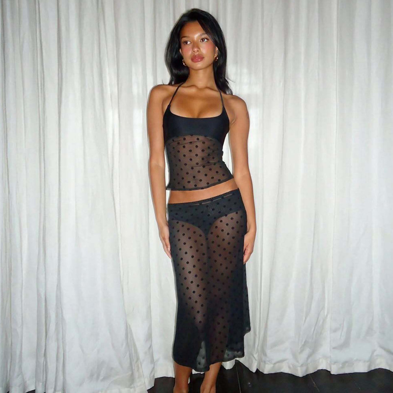 Absobe Sexy Mesh Polka Dot See – Street Fashion Youtube Bewertung und Preis