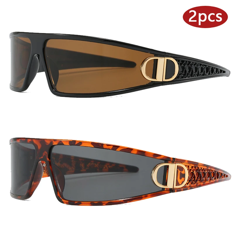 2pcs Luxury Headband Sunglasse – Street Fashion Photography Bewertung und Preis