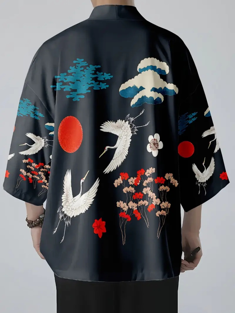 Men's Fashion Japanese Summer  – Street Fashion Kimono Bewertung und Preis