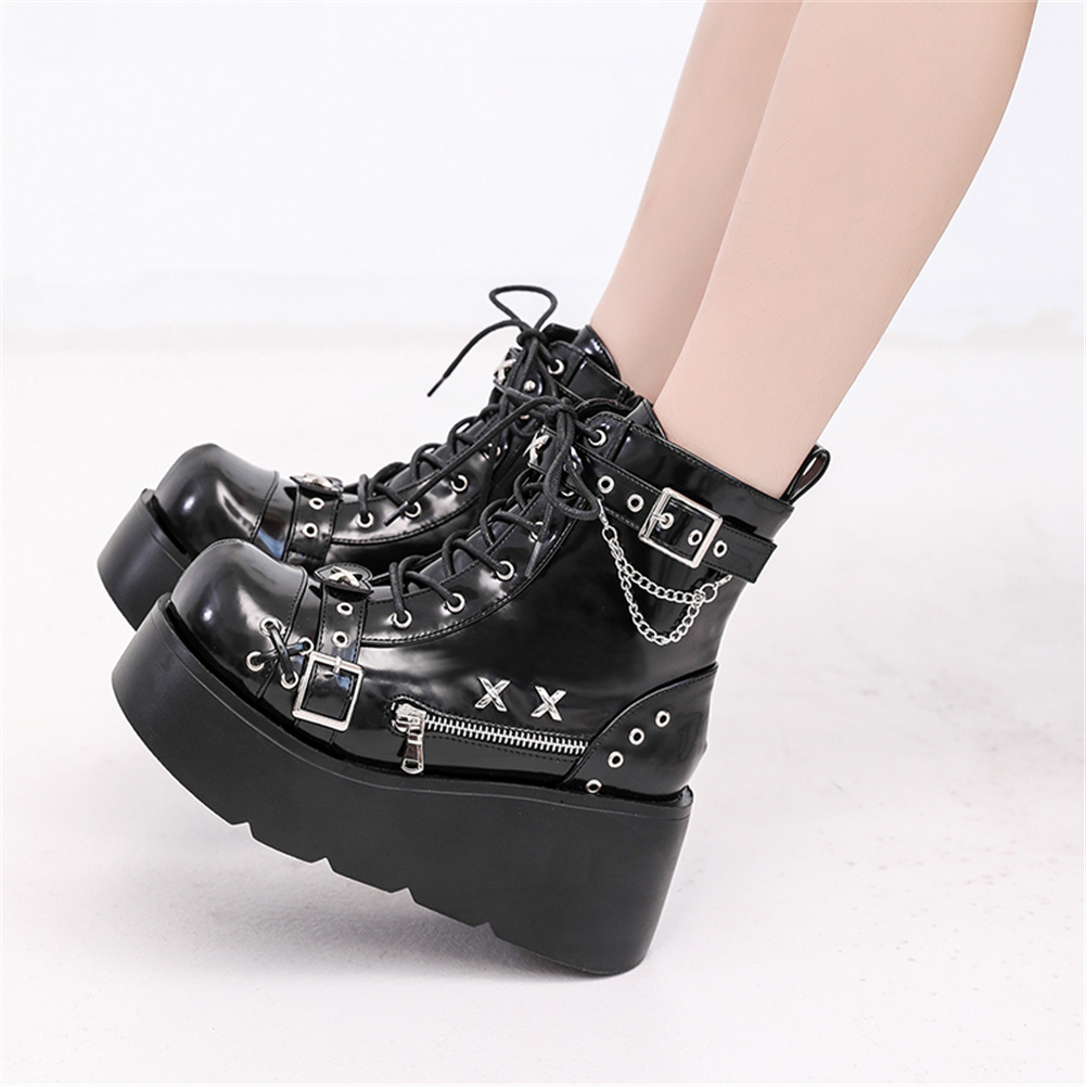 Brand New Ladies Goth Platform – Street Fashion Female Bewertung und Preis